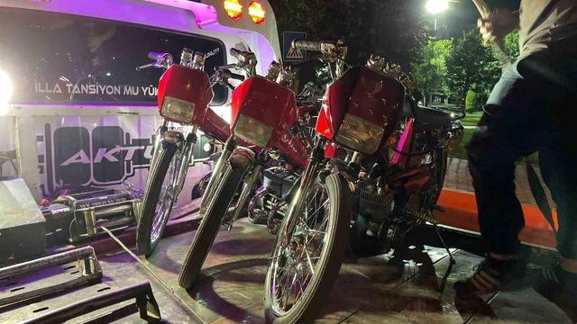 Karaman’da modifiyeli motosikletlere 344 bin lira ceza kesildi 4