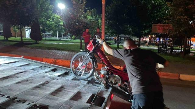 Karaman’da modifiyeli motosikletlere 344 bin lira ceza kesildi 3