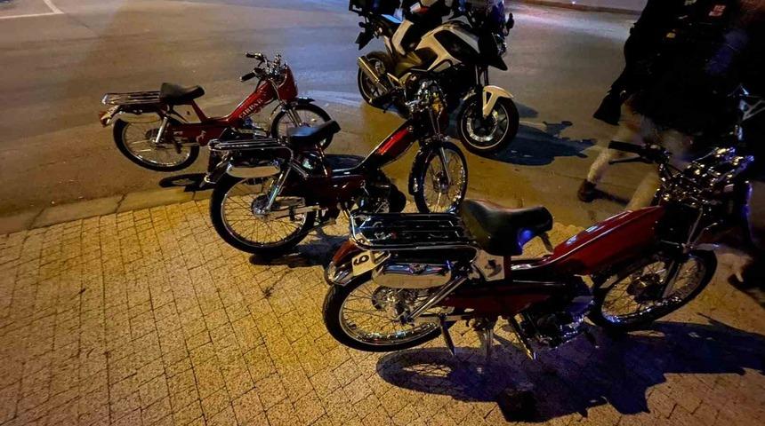 Karaman&rsquo;da modifiyeli motosikletlere 344 bin lira ceza kesildi
