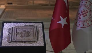 ABD'den T&uuml;rkiye'ye iade edilen&nbsp;Zeugma mozaik paneli evine kavuştu!