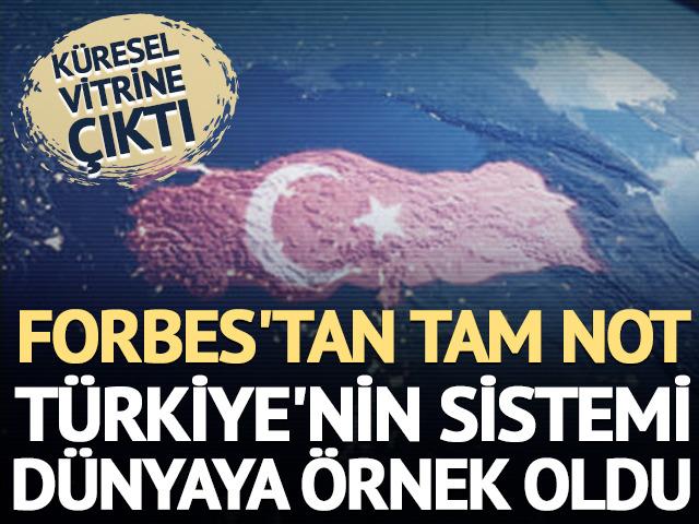 D&uuml;nyanın g&ouml;z&uuml; bu sistemde! T&uuml;rkiye &ouml;rnek g&ouml;sterildi