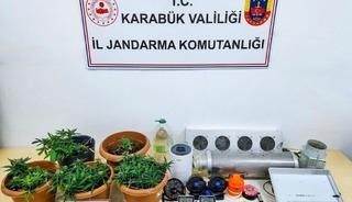 Karab&uuml;k&rsquo;te uyuşturucu operasyonu