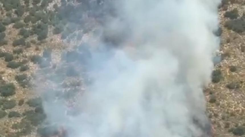 Demre&rsquo;deki orman yangını kontrol altına alındı
