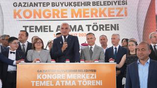 Gaziantep'e yeni kongre, kültür ve fuar merkezi için ilk adım atıldı