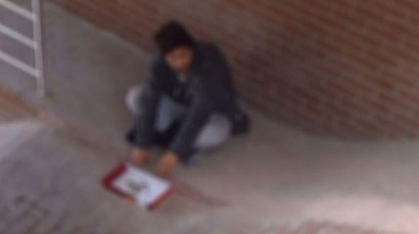 Dilenciler kaç para topluyor? Dilenerek 2 saatte 645 lira topladılar