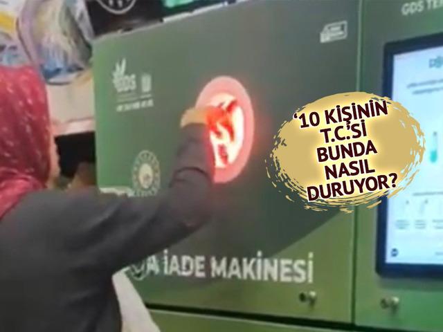 Kazan&ccedil; kapısına d&ouml;n&uuml;şt&uuml;, makine &ouml;n&uuml;nde sıra krizi &ccedil;ıktı: Torbalar dolusu...
