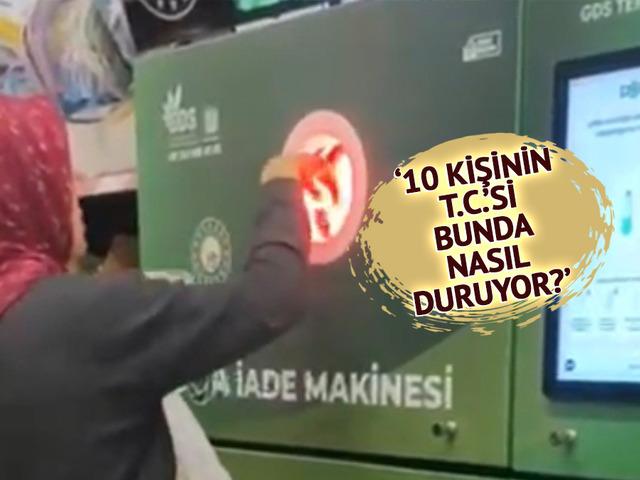 Kazan&ccedil; kapısına d&ouml;n&uuml;şt&uuml;, makine &ouml;n&uuml;nde sıra krizi &ccedil;ıktı: Torbalar dolusu...