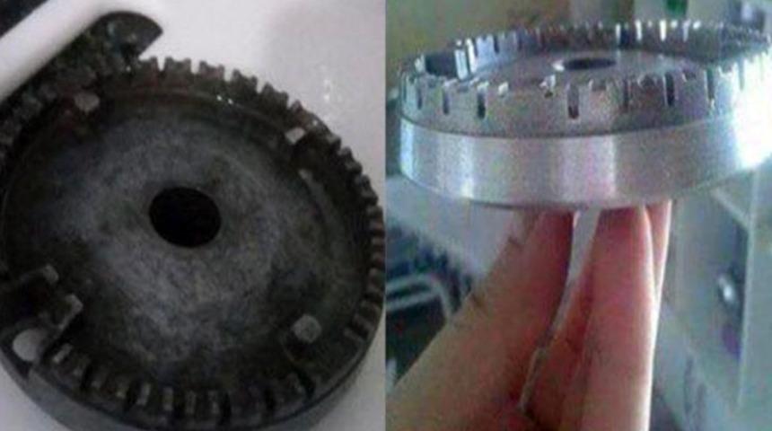 Kararmış ocak g&ouml;zlerini mutfak malzemeleriyle parıl parıl parlatıyoruz