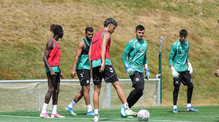Konyaspor, Slovenya kampındaki hazırlıklarını s&uuml;rd&uuml;r&uuml;yor