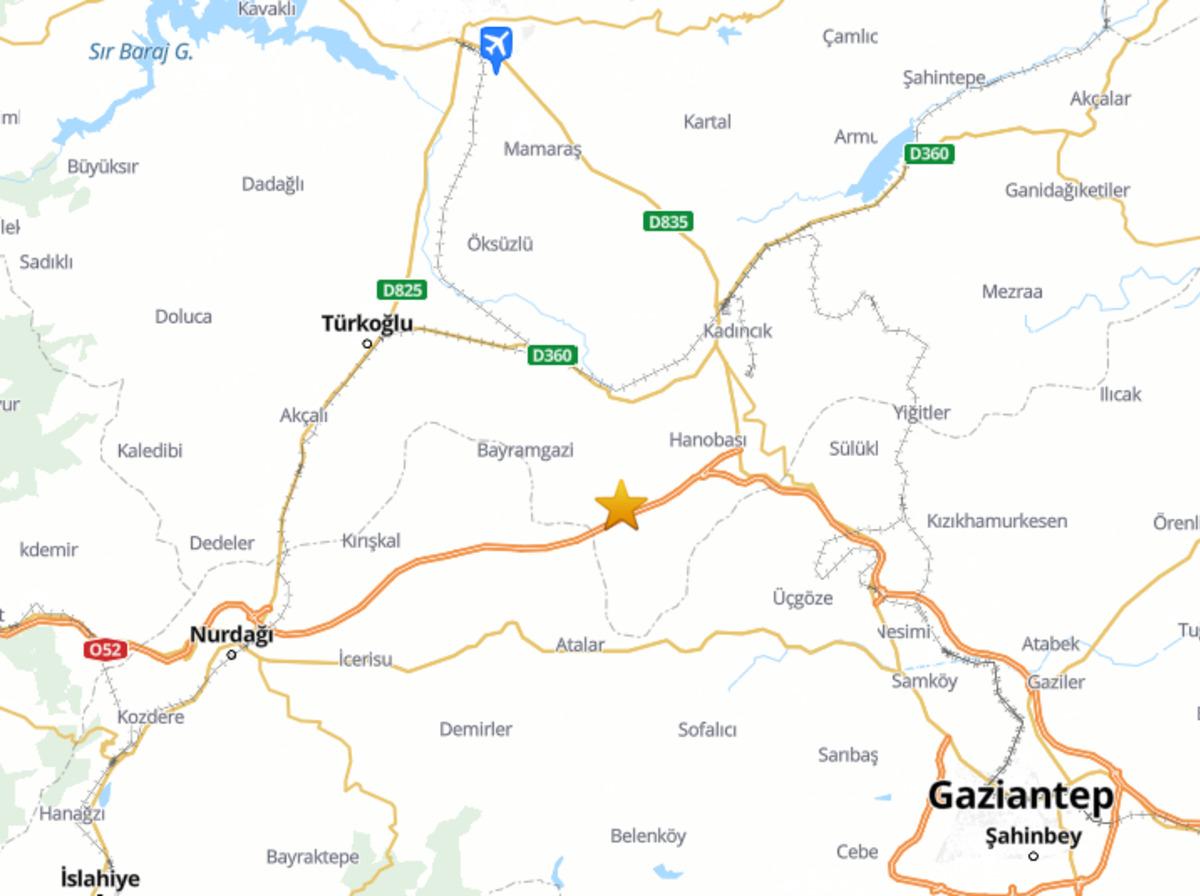 AFAD duyurdu! Kahramanmaraş ta 4.2 b&uuml;y&uuml;kl&uuml;ğ&uuml;nde deprem 1