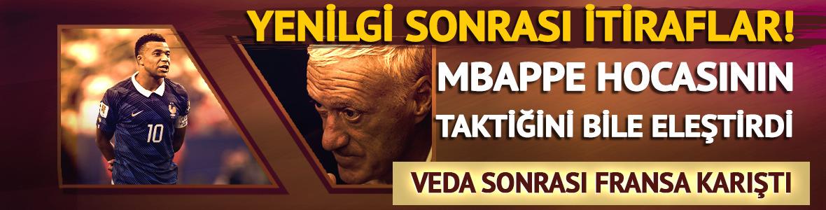 Yenilgi sonrası Mbappe demediğini bırakmadı! Hocasının taktiğini bile eleştirdi
