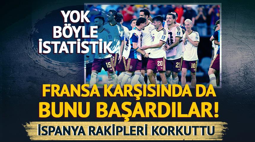 Yok artık İspanya! O istatistik rakiplerin g&ouml;z&uuml;n&uuml; korkuttu