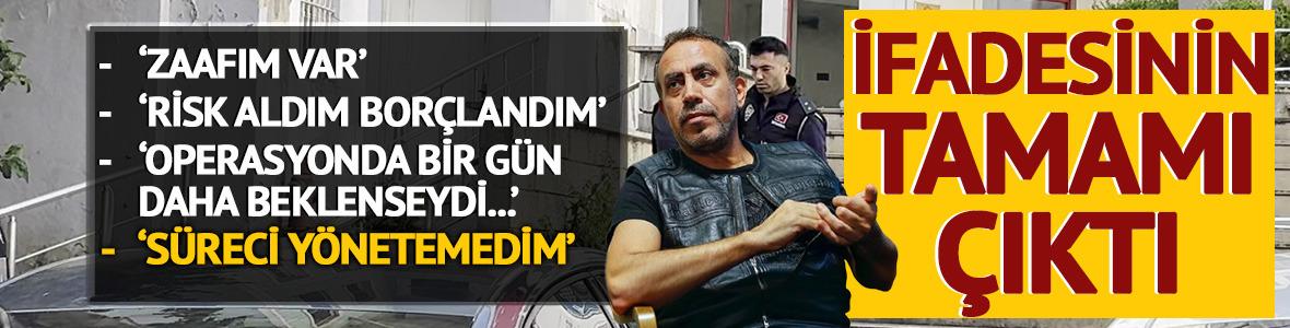 Haluk Levent'in ifadesinin tamamı &ccedil;ıktı: 'Zaafım var, risk aldım, bor&ccedil;landım'