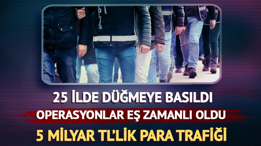 Yasa dışı bahis operasyonu! 5 milyar liralık para trafiği