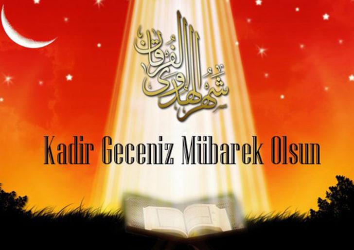Resimli Kadir Gecesi mesajları 2018 - Bin aydan hayırlı Kadir Gecesi için güncel kandil mesajları G2