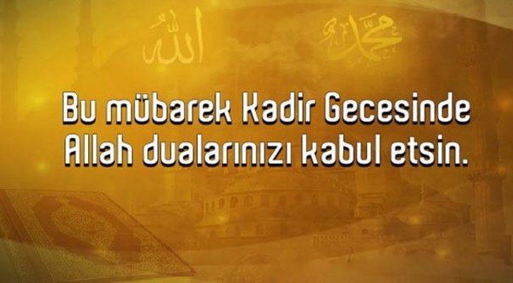 Resimli Kadir Gecesi mesajları 2018 - Bin aydan hayırlı Kadir Gecesi için güncel kandil mesajları G5