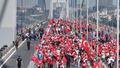 15 Temmuz Demokrasi ve �ehitleri Anma Y�r�y��� b�yle g�r�nt�lendi