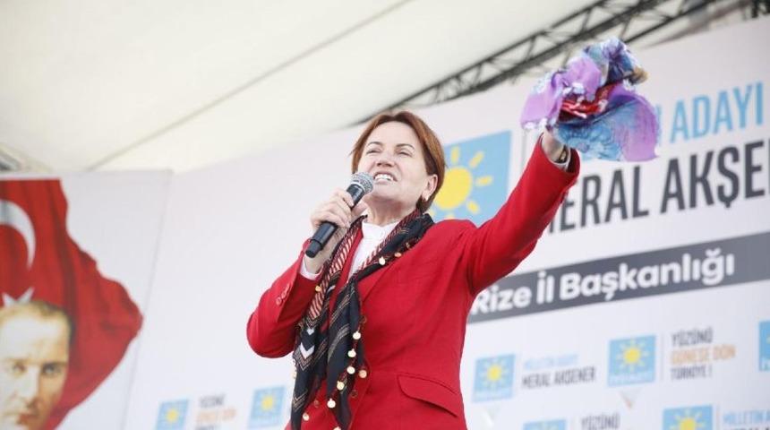 Meral Akşener'in Rize mitingi öncesinde gerginlik!