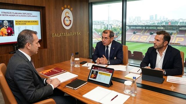 Galatasaray'da kritik toplantı! Mauro Icardi...