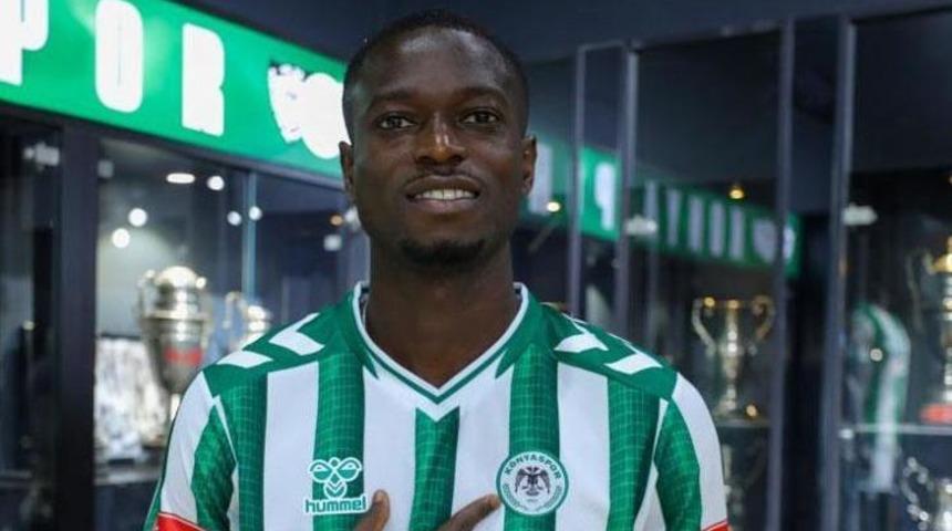 Konyaspor, Ebrima Colley transferini a&ccedil;ıkladı