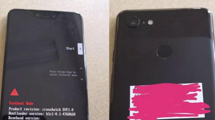 Google Pixel 3 XL'ın görüntüleri sızdı!