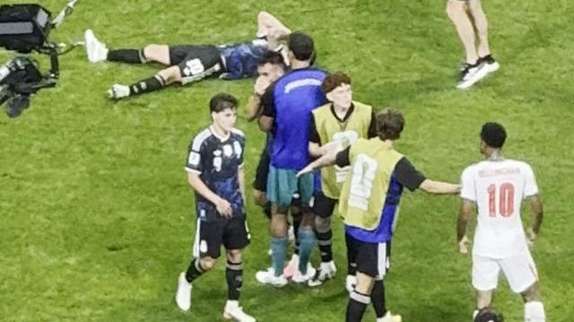 Bellingham'ın maç sonrası Arjantinli futbolcularla yaşadığı olay!