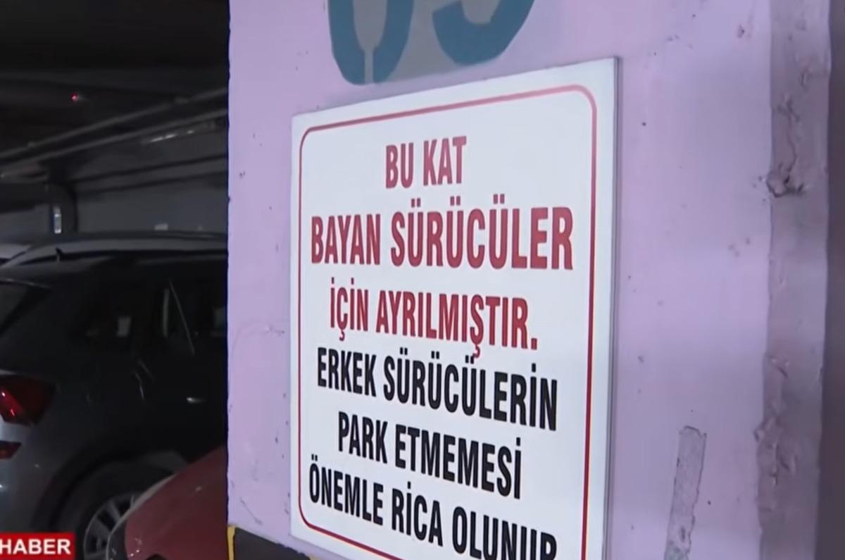 Erkek sürücüler park etmesin Otoparkta yeni uygulama 1
