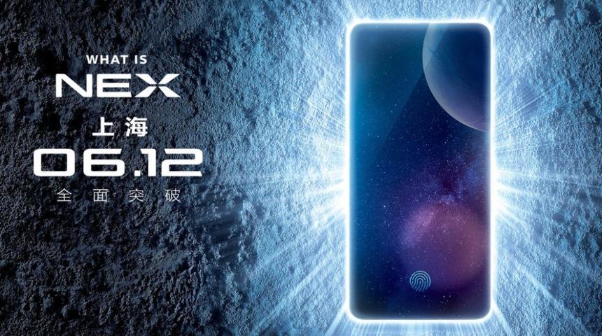 vivo NEX’in çerçevesiz ekranı açıkça görüldü