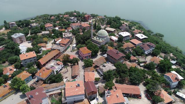 Leylek köyünde yavru leylek heyecanı