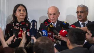 DEM Parti'den Bahçeli'ye ziyaret