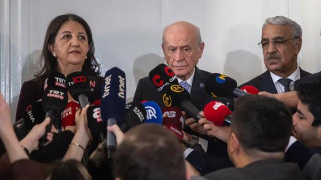 DEM Parti'den Bahçeli'ye ziyaret