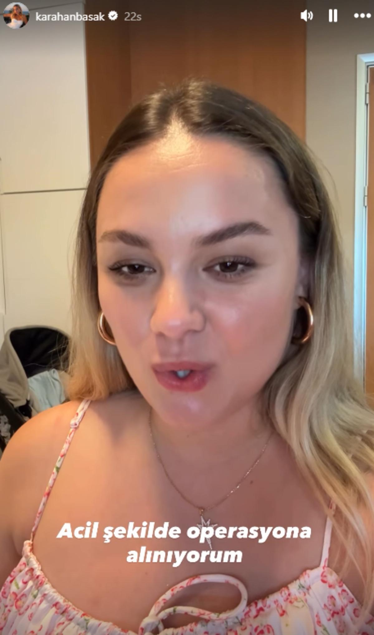 Ünlü YouTuber Başak Karahan acil ameliyata alındı! 1