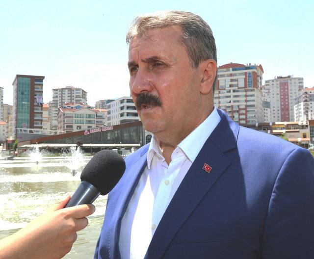 BBP Genel Başkanı Destici: Cumhur İttifakı arasına kimsenin fitne ve nifak sokmasına izin vermeyeceğiz