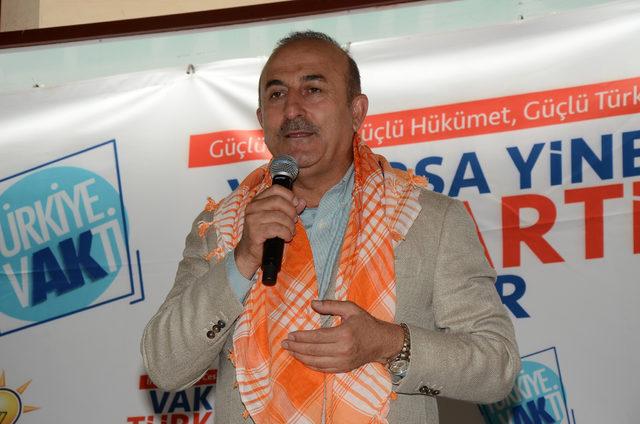 Çavuşoğlu: FETÖ gibi, Türkiye'yi kıskananlar gibi 'yıkacağız' diyorlar