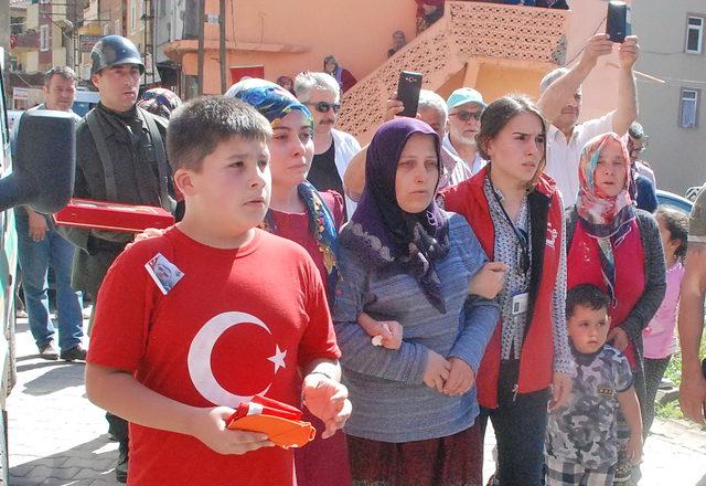 Kastamonu'da şehit er, son yolculuğuna uğurlandı