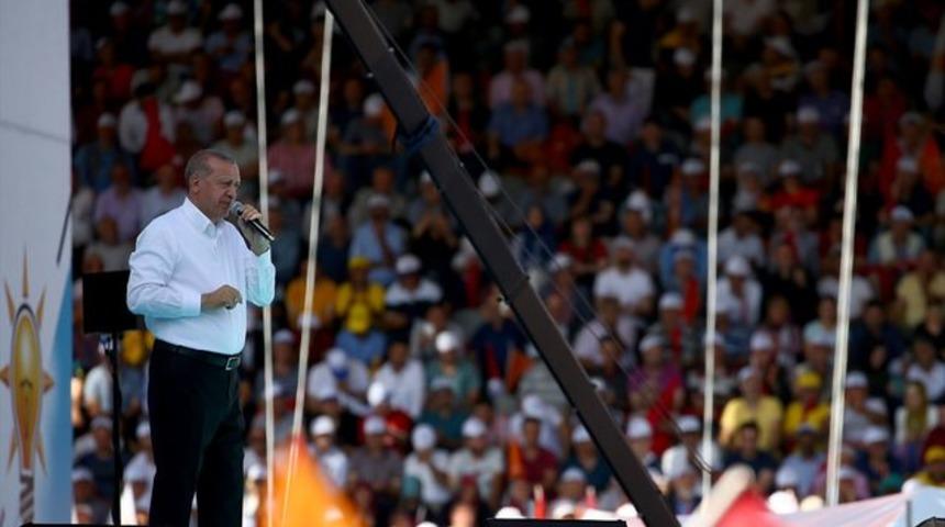 Cumhurbaşkanı Erdoğan Ankara mitinginde müjdeleri peş peşe sıraladı!