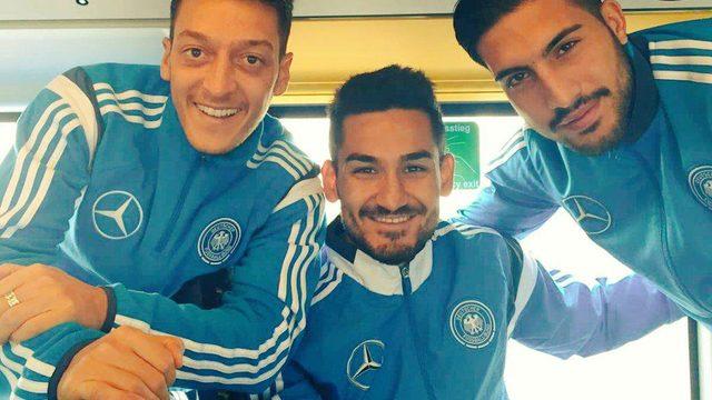 Hummels ve Reus'tan İlkay ile Mesut'a destek