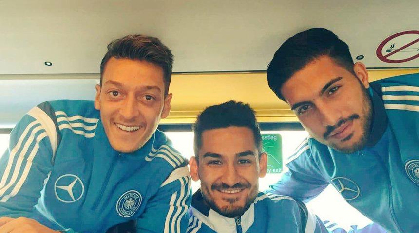 Hummels ve Reus'tan İlkay ile Mesut'a destek