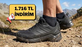 Ayaklarınızı kuru ve g&uuml;vende tutun: adidas Terrex ayakkabıda indirim