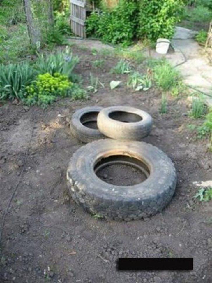 Evinin bahçesine böyle havuz yaptı  G1