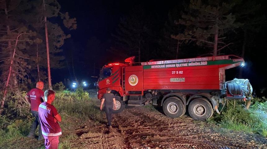 Kastamonu'daki orman yangını kontrol altına alındı