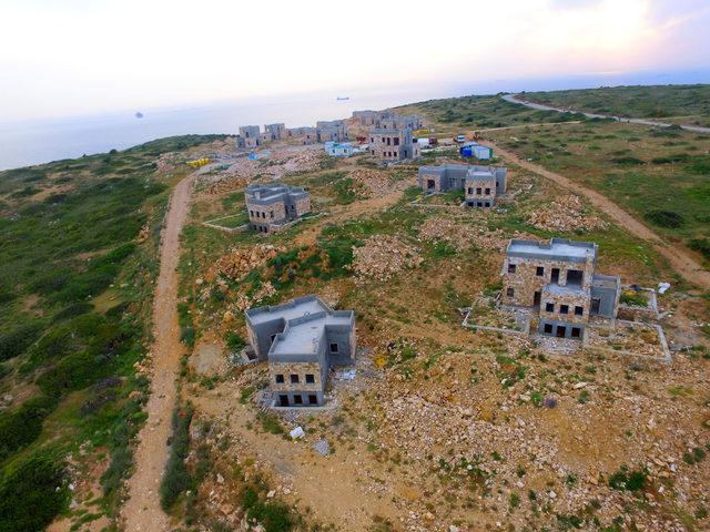 Bozcaada'nın bakir koylarına villa tehdidi