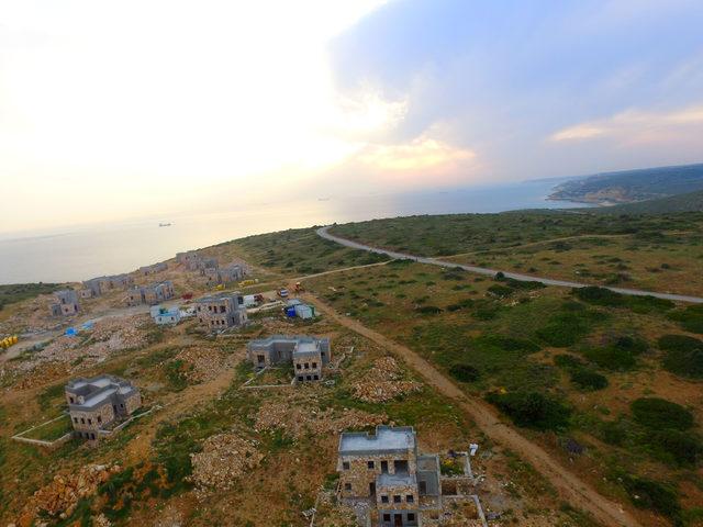 Bozcaada'nın bakir koylarına villa tehdidi