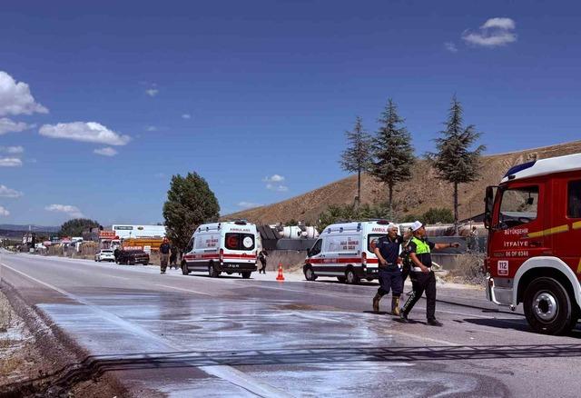 Ankara’da trafik kazası: 3 yaralı 1