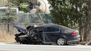 Son dakika: Ankara&rsquo;da trafik kazası: 3 yaralı