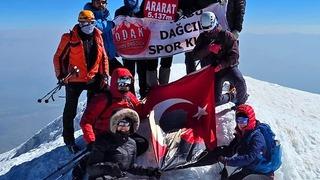Son dakika: Ordulu dağcılar zirve yaptı