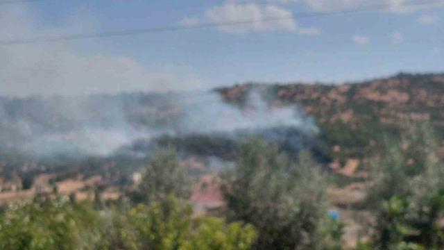 Diyarbakır'da örtü yangını paniği