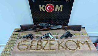 Kocaeli&rsquo;de operasyon: Bin 513 fişek ele ge&ccedil;irildi