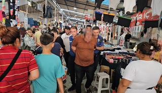 Edirne'de iğren&ccedil; olay! Pazar yerinde kadınların g&ouml;r&uuml;nt&uuml;lerini &ccedil;ekti