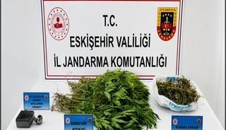 Sivrihisar&rsquo;da uyuştucu operasyonu, 1 zanlı tutuklandı